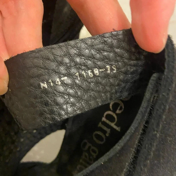 Pedro Garcia Yinon 'Perfed' Low Rider Bootie Heel Black Size 9 - Picture 10 of 10